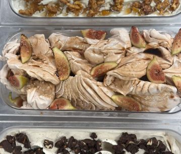 Gelato com figos