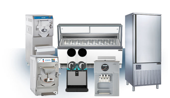 Linha completa de equipamentos Carpigiani